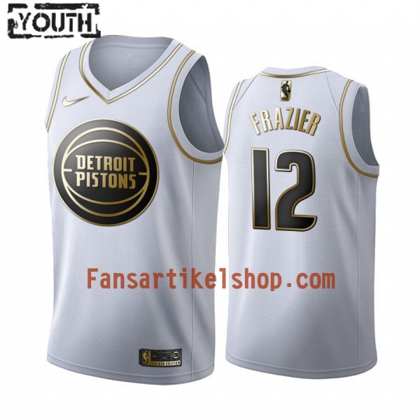 NBA Detroit Pistons Trikot Tim Frazier 12 Nike 2019-2020 Weiß Golden Edition Swingman - Kinder NBA Detroit Pistons Trikot Tim Frazier 12 Nike 2019-2020 Weiß Golden Edition Swingman - Kinder
